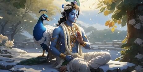 Radha Krishna Aesthetic Images