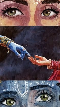 Radha Krishna Aesthetic Images