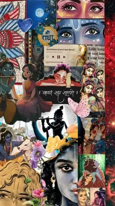 Radha Krishna Aesthetic Images