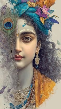 Radha Krishna Aesthetic Images
