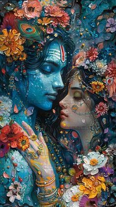 Romantic Radha Krishna Images