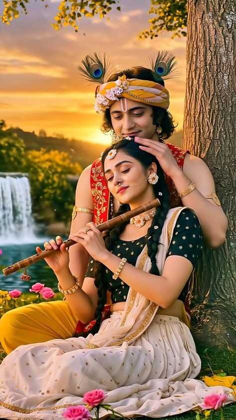 Romantic Radha Krishna Images