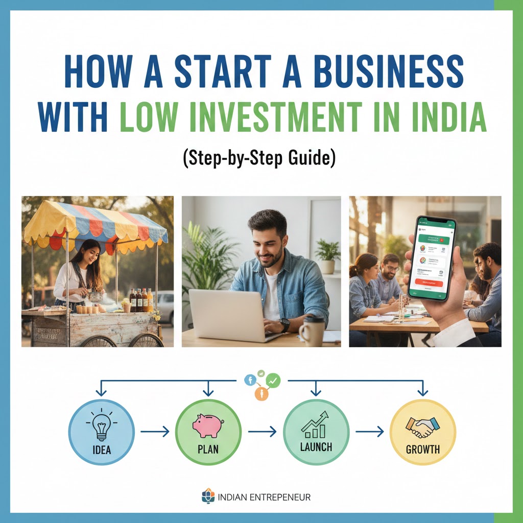 How to Start a Business With Low Investment in India (Step-by-Step Guide)