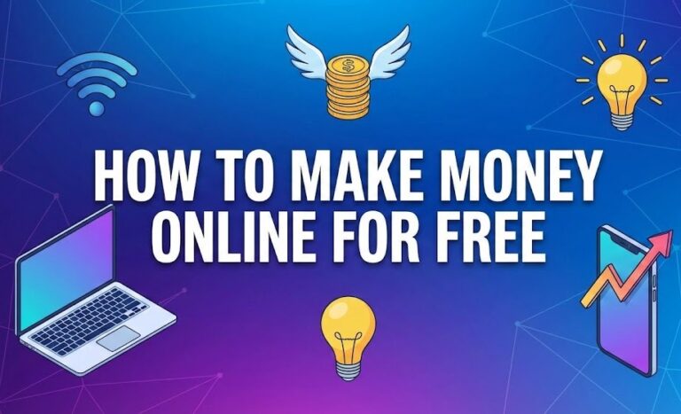 How to make money online for free