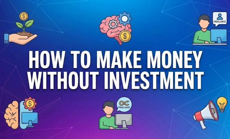 How to make money without investment