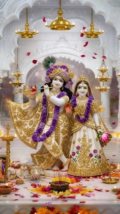 Premanand Ji Maharaj Photo with Radha Krishna